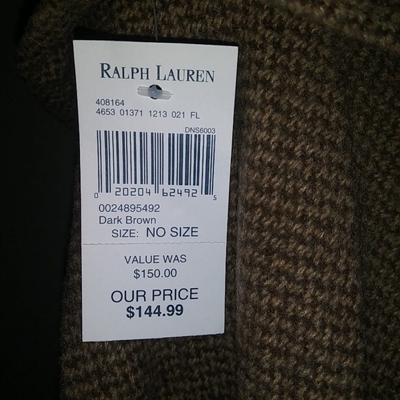 Ralph Lauren Equestrian Wool Poncho Cape Wrap NWT - Picture 7 of 7